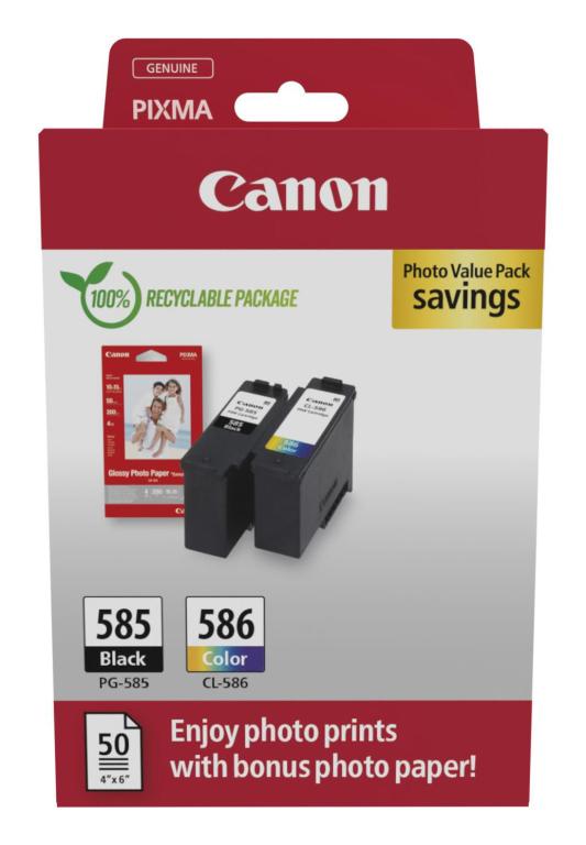 Image CANON PG-585 / CL-586 Photo Value Pack