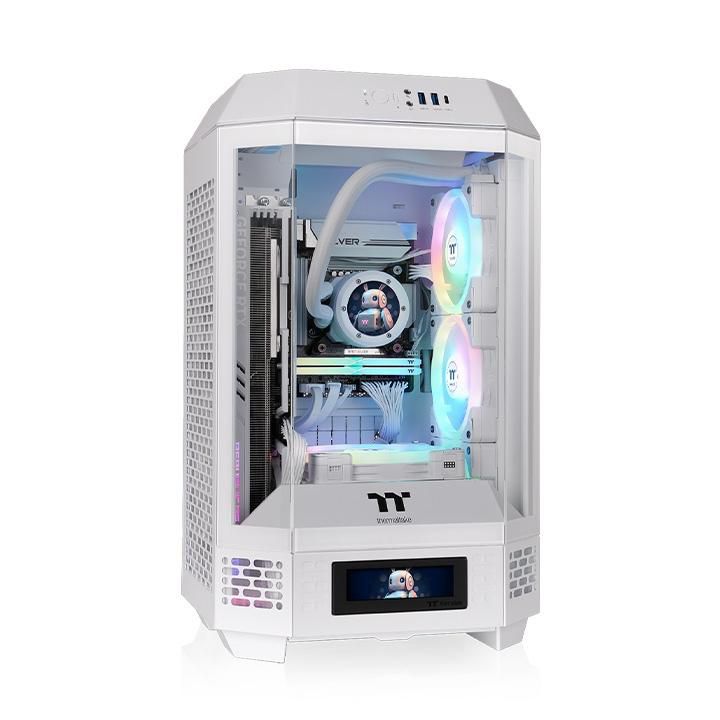 Image THERMALTAKE Geh The Tower 250  Mini Tower "Snow" White retail