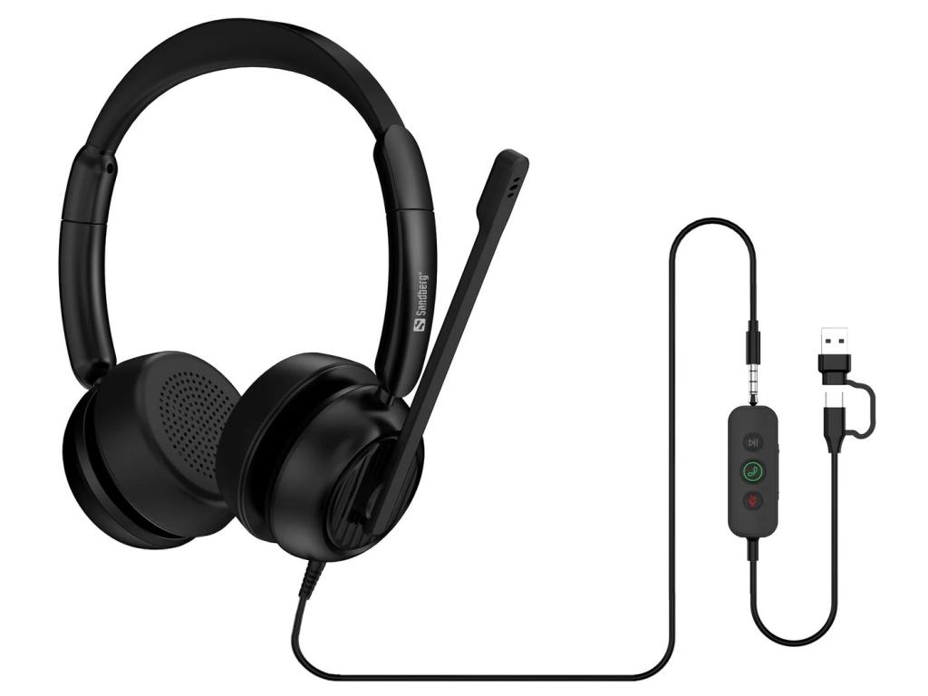 Image SANDBERG Pro - Headset - ohrumschließend - kabelgebunden