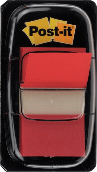 Image Index Post-it 680 rot 25,4x43,2mm