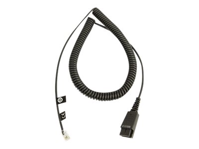 Image JABRA Kabelunterteil QD auf RJ10 (Regel-Belegung, 2 m, spiral)