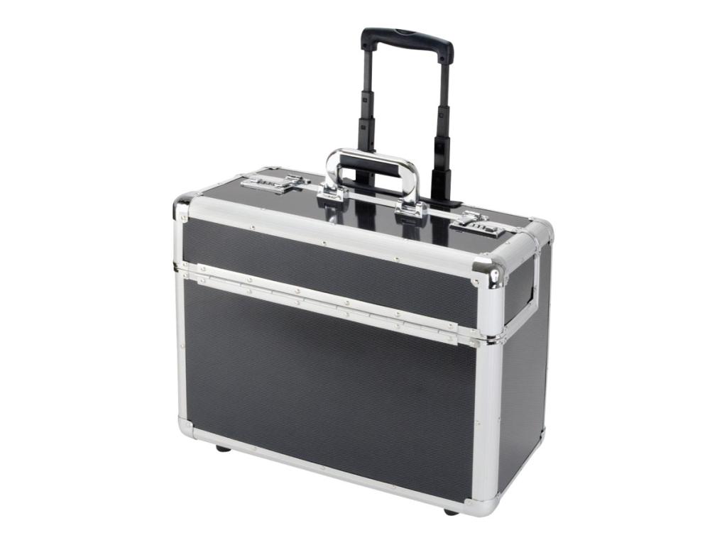 Image JÜSCHA ALUMAXX Pilotenkoffer CARBON, Aluminium, silber / carbon (45129)