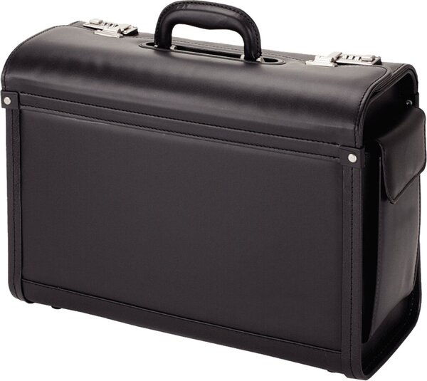 Image JÜSCHA Alassio - Pilot case - Kunstleder - Schwarz