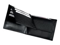 Image JÜSCHA Alassio Geldbörse Klassisch, Leder, schwarz