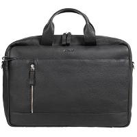 Image JÜSCHA Alassio Laptoptasche ROCCA Leder schwarz
