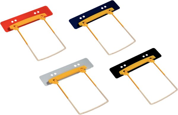 Image Jalema Clip Plus, 100er Pack 4 Farben sortiert