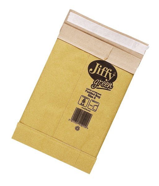 Image Jiffy Versandtasche Größe 0, braun Innenmaß: 135 x 229mm, Außenmaß: