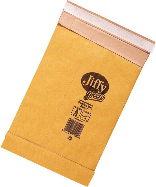 Image Jiffy Versandtasche Größe 1, braun Innenmaß: 165 x 280mm, Außenmaß:
