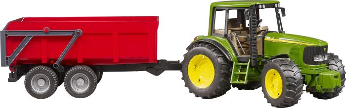 Image John Deere 6920 mit Wannenkippanhänger, Nr: 2057