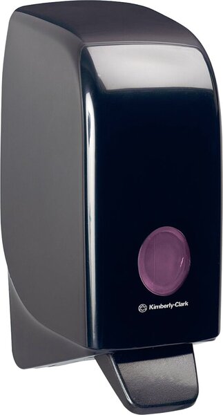 Image Seifenspender Aquarius für 1 Liter Kartusche, schwarz, Kunststoff