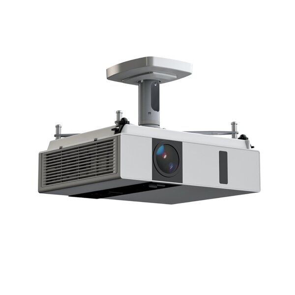 Image Projektor-Halterung Comfort 10, silber, Abstand Projektor/Decke 13 cm