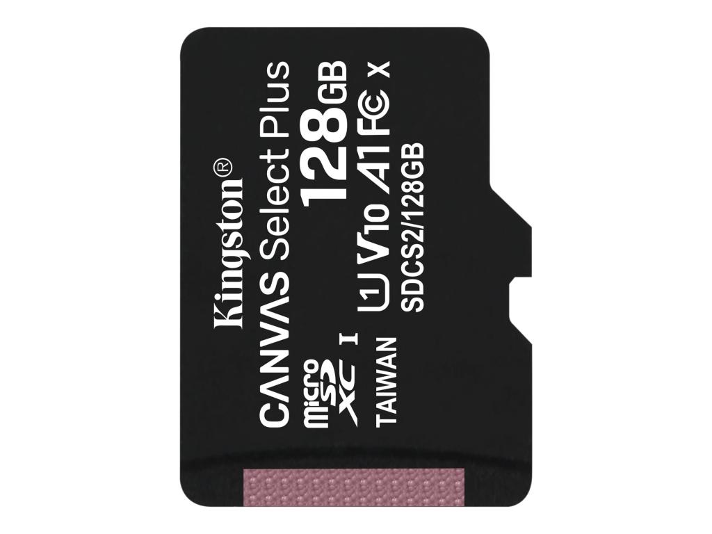 Image KINGSTON 128GB MICROSDXC CANVAS SELECT