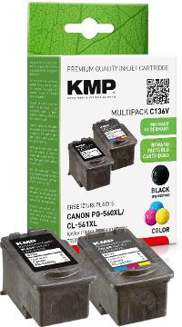 Image KMP Patrone Canon PG-560XL / CL-561XL 2er-Pack refilled remanufactured