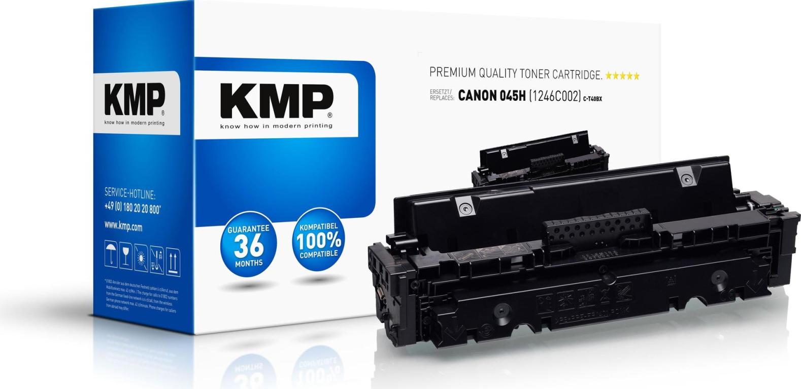 Image KMP Toner Canon 045H (1246C002)    comp. black           C-T40BX