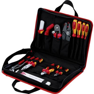 Image KNIPEX 00 21 11 Elektriker Werkzeugtasche unbestückt 14teilig (L x B x H) 410 x