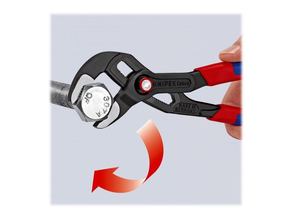 Image KNIPEX Wasserpumpenzange 46 mm 250 mm Knipex Cobra QuickSet 87 21 250