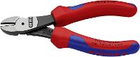 Image KNIPEX Werkstatt Kraft-Seitenschneider mit Facette 140 mm 74 02 140 (74 02 140)