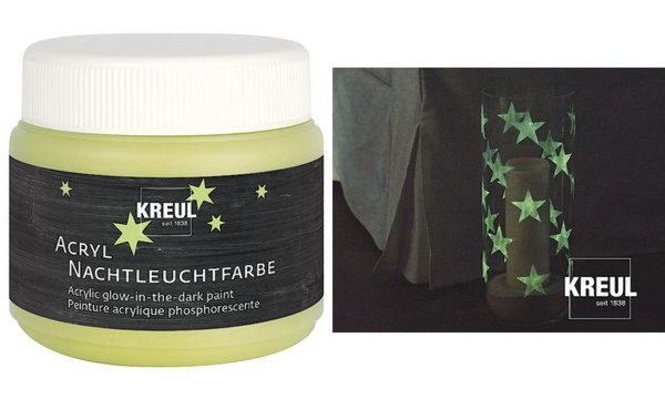Image KREUL Acryl-Nachtleuchtfarbe, 150 m l, gelb (57601871)