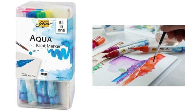 Image KREUL Aqua Paint Marker SOLO Goya, Powerpack XXL (57602242)