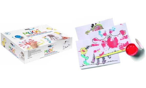 Image KREUL Fingerfarbe MUCKI, 5 x 50 m l Set (57601829)