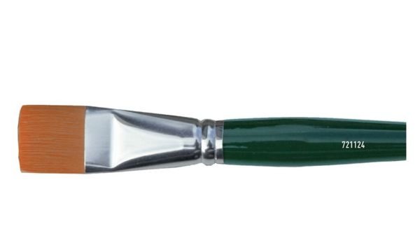 Image KREUL Haarpinsel Hobby Line BASIC, Nylon, flach, Gr. 16 (57600513)