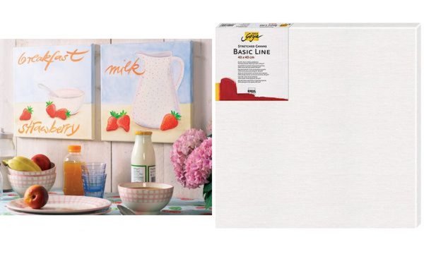 Image KREUL Keilrahmen SOLO Goya BASIC LI NE, 100 x 100 mm (57600585)