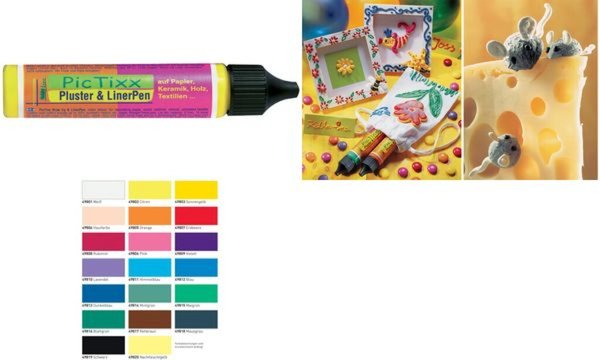 Image KREUL Pluster & Liner Pen, 29 ml, s chwarz (57600147)