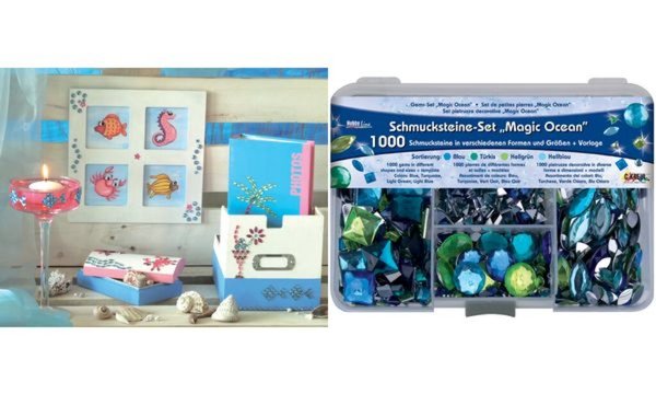 Image KREUL Schmucksteine-Set Hobby Line Magic Ocean (57600199)