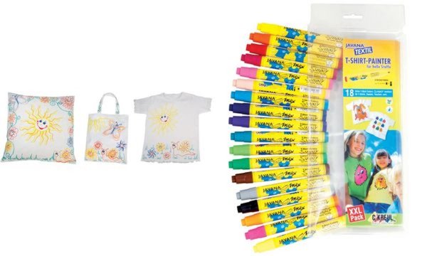 Image KREUL Textilmarker medium Junior, 18er-Set (57601629)