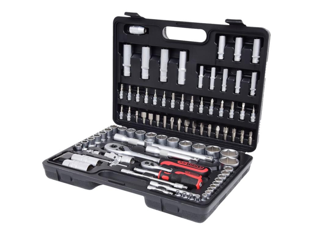 Image KS TOOLS 1/4"+1/2" CLASSIC Steckschlüssel-Satz, 96-tlg. (917.0796)