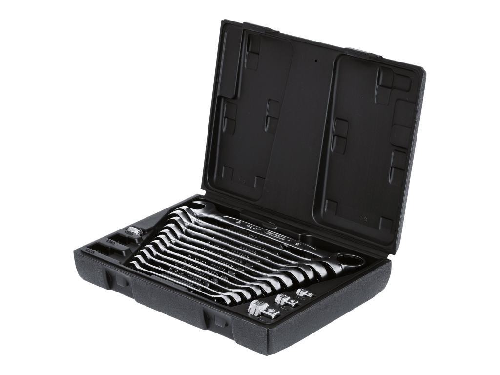 Image KS TOOLS GEARplus Ratschenringmaulschlüssel-Satz, 16-tlg. (503.4266)