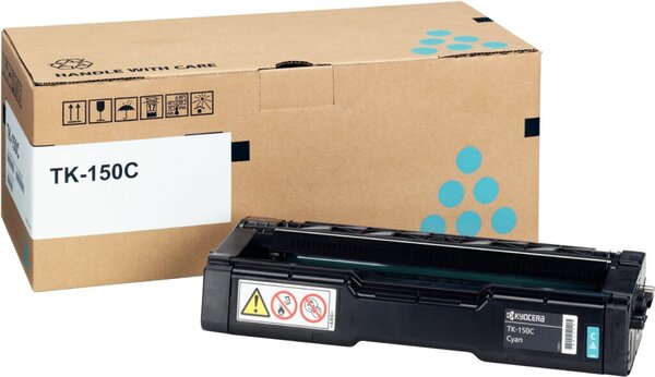 Image KYOCERA TK 150C Cyan Tonerpatrone