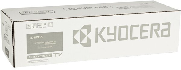 Image KYOCERA TK 8735K - Schwarz - Original - Tonerpatrone - für TASKalfa 7052ci, 735