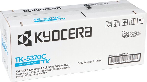 Image Toner-Kit TK-5370c cyan für Ecosys MA3500cix, MA3500cifx,