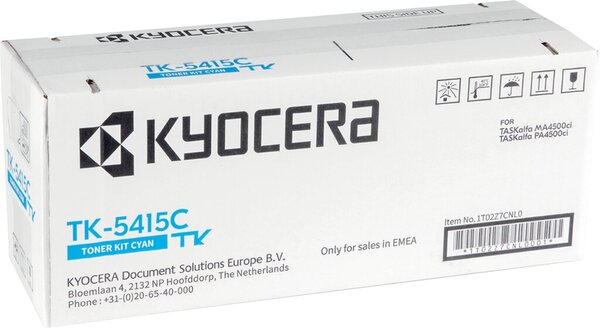 Image Toner-Kit cyan TK-5415C für TASKalfa MA4500ci, PA4500ci f. ca. 13000 Seiten