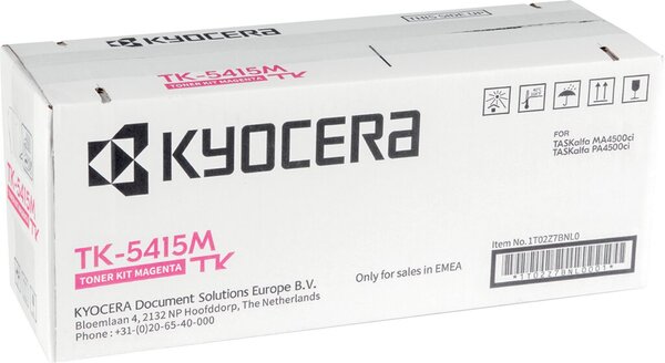 Image Toner-Kit magenta TK-5415M f. TASKalfa MA4500ci, PA4500ci f. ca. 13000 Seiten