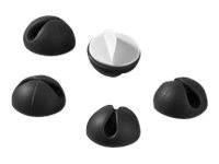 Image Kabelmanagment 5er Set (6mm) [bk]