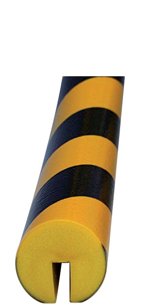Image Kantenschutz gelb-schwarz 1000mm PUR-Schaum Typ B
