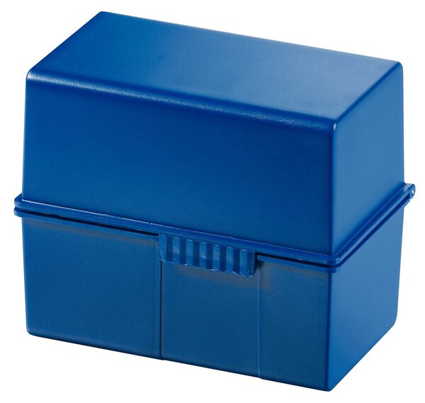 Image Karteibox A6 quer f.400 Karten blau 165x95x143mm