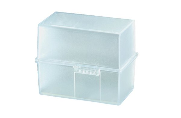 Image Karteibox A7 quer trasluzentklar für ca. 300 Karten