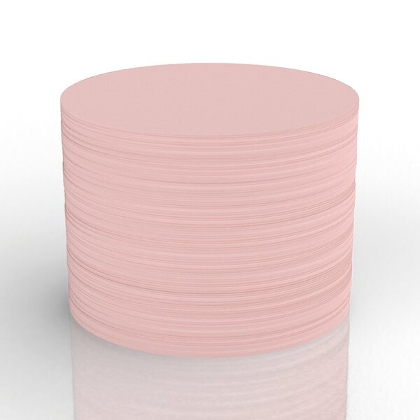 Image Kommunikationskarten rosa rund 100 mm 500 Stück
