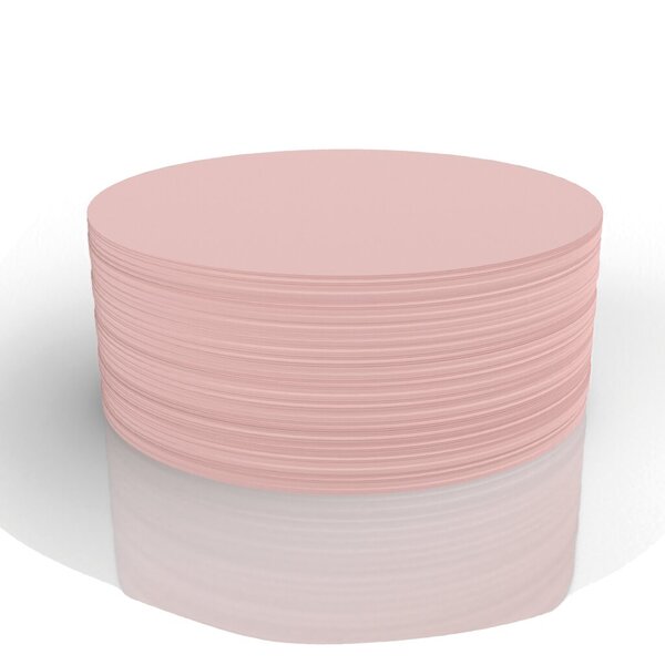 Image Kommunikationskarten rosa rund 190 mm 500 Stück