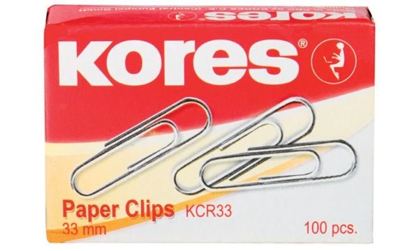 Image Kores Büroklammern, 50 mm, verzinkt (5643012)