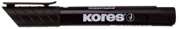 Image Kores Permanentmarker, schwarz, Rundspitze 1,5-3mm