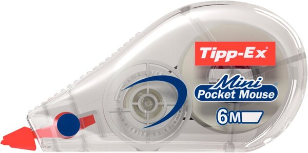 Image Korrekturroller Mini Pocket Mouse Bandlänge 6m, Breite 5mm