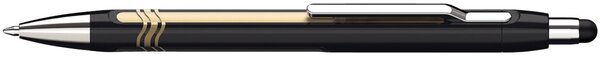 Image Kugelschreiber Epsilon Touch mit Viscoglide-Technologie, schwarz/gold
