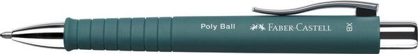 Image Kugelschreiber POLY BALL XB, emerald grün, mit Großraummine XB,