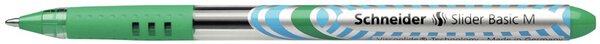 Image Kugelschreiber SLIDER Basic 1,0 mm Strichstärke M, Visco Glide, grün