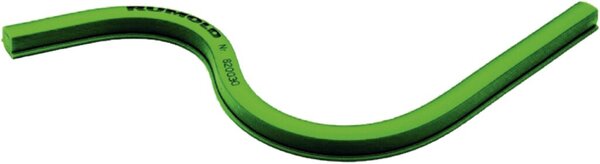 Image Kurvenlineal ohne Teilung 30cm Flexibel, grün, biegsam,