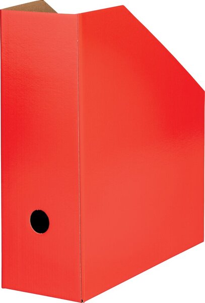 Image Stehsammler A4 rot, Pappe extra breit, Rückenbreite 10,5cm